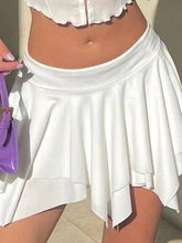 Two Way Irregular Mini Skirt